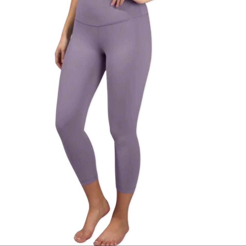 90 Degree By Reflex Power Flex High Waist Legging - Lilac Mist - Picture 7 of 9